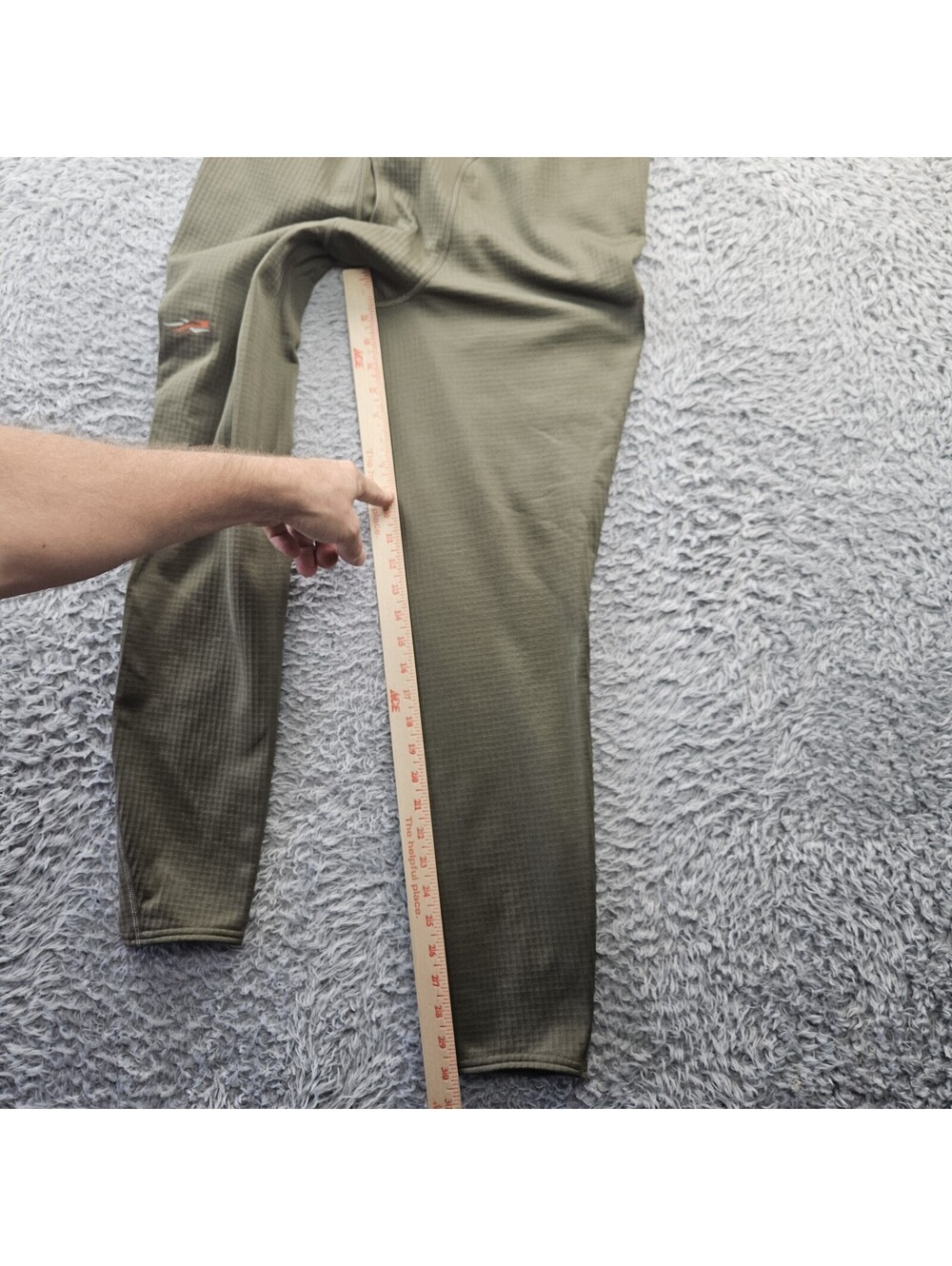 Sitka Gear Waffle Knit Baselayer Pant Green Large (fits 34-36x30) - Picture 10 of 13